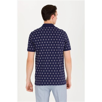 Erkek Lacivert Polo Yaka Tişört