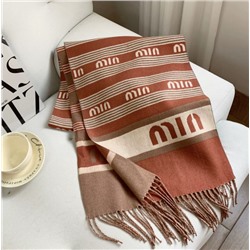 Шарф из искусственного кашемира в полоску