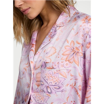 Victoria's Secret Glazed Satin Long Pajama Set