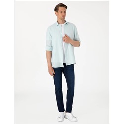 Koyu Lacivert Slim Fit Jean Pantolon