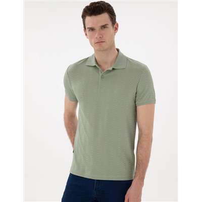 Çağla Slim Fit Polo Yaka Tişört