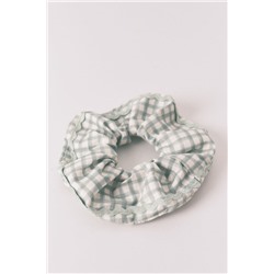 Maxi scrunchie vichy verde