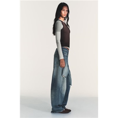 CAMISETA EFECTO TRIPLE MANGA LARGA