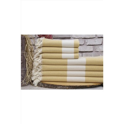 Fabric Box %100 Doğal Pamuk Elmas Peştemal Banyo Havlusu Türk Havlusu Hamam Plaj Havlusu