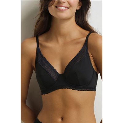 Sujetador con aros Foulard de microfibra