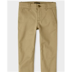 Boys Uniform Stretch Skinny Chino Pants - blue