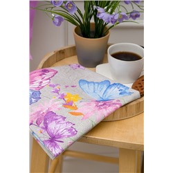 Полотенце Бабочки и цветы купон