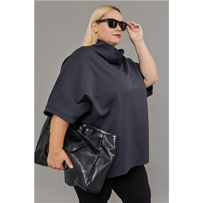 Блуза-туника больших размеров нарядная Б-02