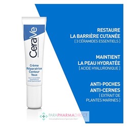 Cerave Crème Réparatrice Contour des Yeux 14ml