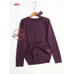 Тонкий женский шерстяной свитер Hug*o Bos*s