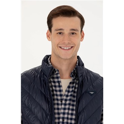 Erkek Lacivert Yelek