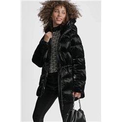 MID LENGTH LUSH PUFFER JACKET