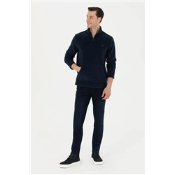 Erkek Lacivert Sweatshirt