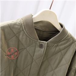 Женская стеганная куртка бомбер свободного кроя  H&*M