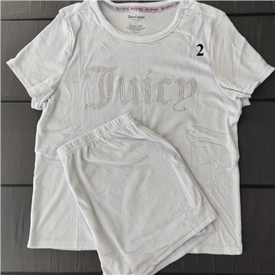 Велюровая пижама мякушка   Juic*y Coutur*e 😷  Маечка + шорты