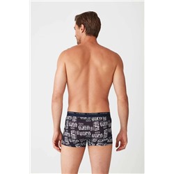 U.S. Polo Assn. Erkek Lacivert - Baskılı 2 Li Boxer 80350ınt