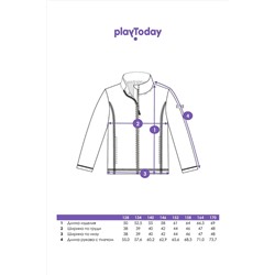 Толстовка PLAYTODAY, 1066980