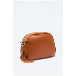 Bandolera de piel Aliminusa Camel - Libellula