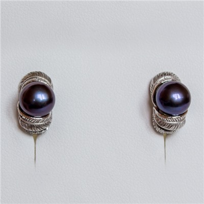 Серьги серебро 52884S2