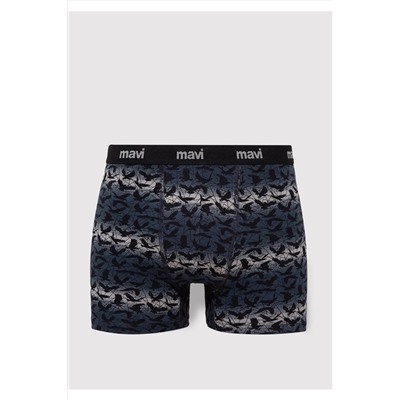 Mavi Baskılı Boxer 0910455-32174