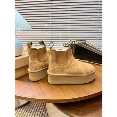 Зимние ботинки на толстой подошве  УГ*Г