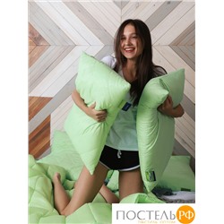 ОТ МБМ-77-3 68*68 холфитекс микрофибра Подушка OL-Tex Микрофайбер (Салатовый, Салатовый)