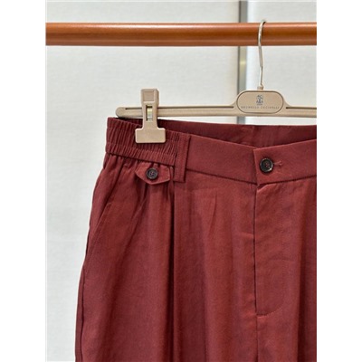 Мужские льняные шорты из комплекта    (5 цветов ) брунелл*о кучинелл*и