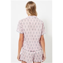 Camisa de pijama - Malva