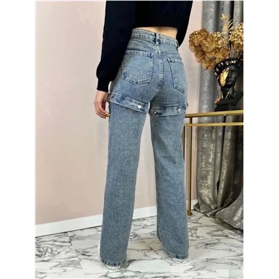 Джинсы-шорты 60140