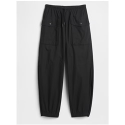 Kids Parachute Cargo Pull-On Pants