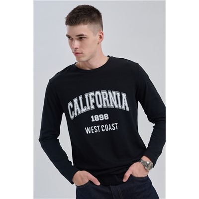 8573 футболка с дл.рукавом унисекс