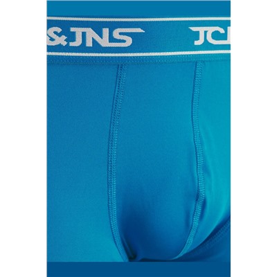 Jack & Jones Erkek Düz Renk Mikrofiber 3'lü Boxer Paketi - Carl