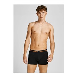 Jack & Jones Jack&jones Jacblack Frıday Erkek Boxer 5'li Paket Siyah