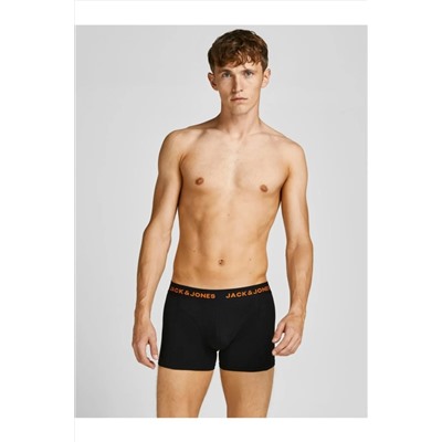 Jack & Jones Jack&jones Jacblack Frıday Erkek Boxer 5'li Paket Siyah