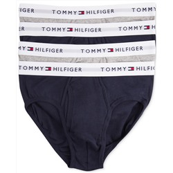Tommy Hilfiger Men's Underwear, Cotton Brief 4-Pack - 09TF001