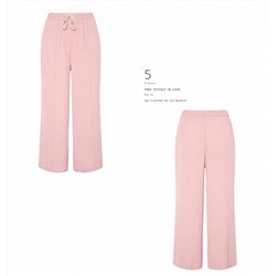Женские легкие свободные брюки Plus Size