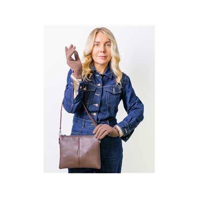 Сумка женская Lanotti 909/темно-коричневый