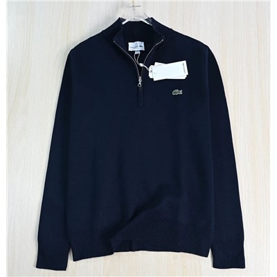 Повседневный трикотажный свитер с длинным рукавом ЛАКОСТ*Е