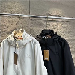 Осенняя классическая куртка Burberry с вышивкой Унисекс