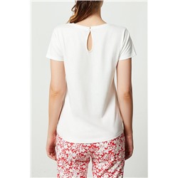 Камилла футболка экрю