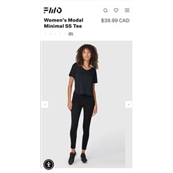 Минималистичные лонг и футболка для занятий спортом   Экспорт