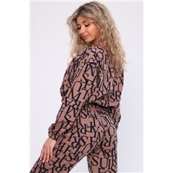 Костюм с брюками БУКВЫ