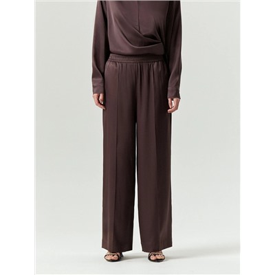 Брюки на резинке широкого кроя, D289/penzas