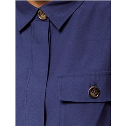 Блузка в стиле сафари из плотного лиоцелла