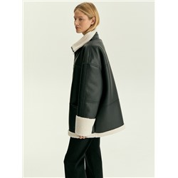 Дубленка из экомеха, N097/polarix