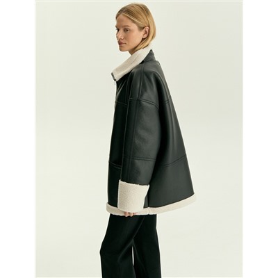 Дубленка из экомеха, N097/polarix