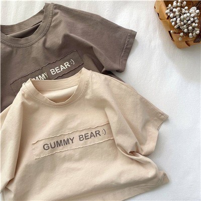 Хлопковая футболка для мальчиков