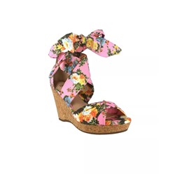 IMPO Women's Omyra Ankle Wrap Wedge Sandals