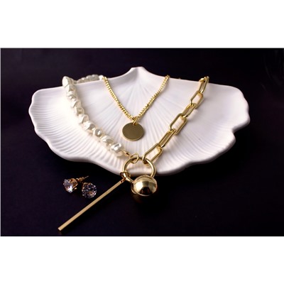 Двойное колье "Тандем стиля" + Подарок