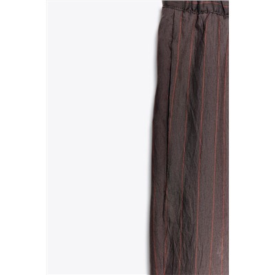 ZW COLLECTION STRIPED PYJAMA TROUSERS